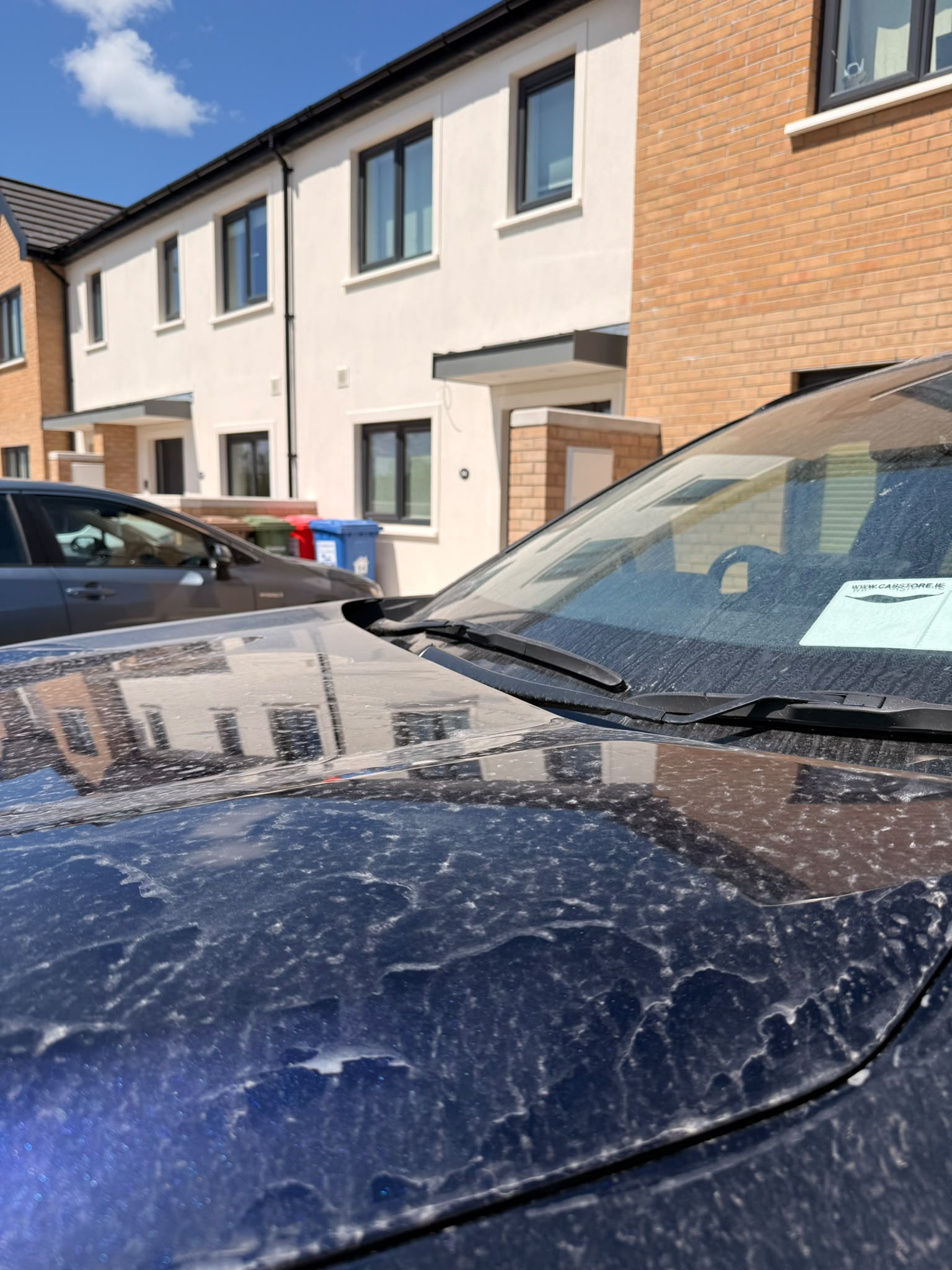Vehicle exterior ready for detailing